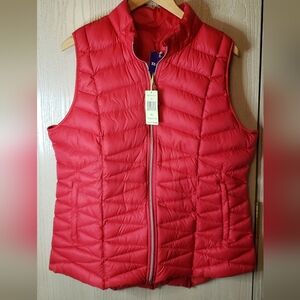 Tangerine women's vest jacket